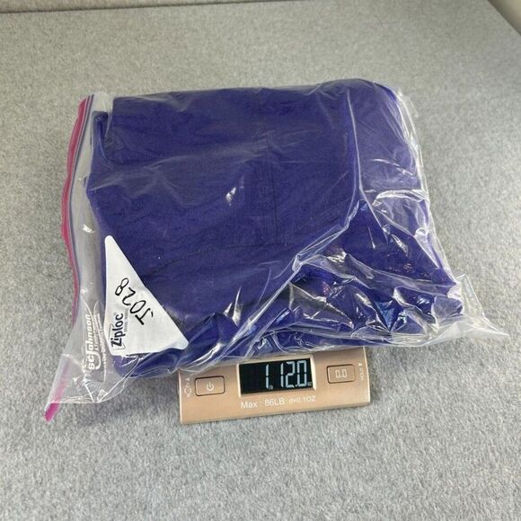 Womens Beyond Threads Small (?) Alpaca Wool Blue Purple Button Front Jacket Coat - Picture 15 of 15